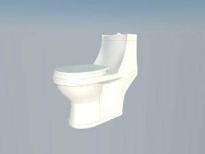 厕所马桶SU模型