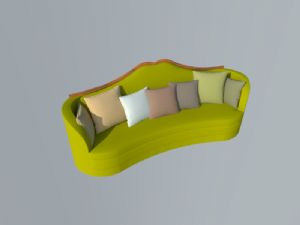 欧简现代沙发-靠枕