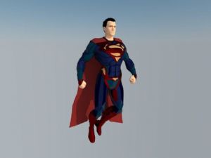 超人英雄人物SU模型