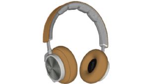 棕色耳机装饰SU模型
