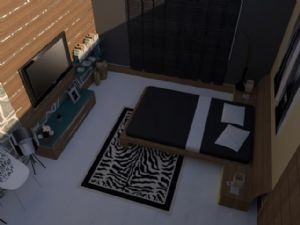 房间卧室空间SU模型