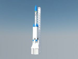 火箭发射台SU模型