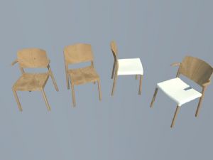坐凳椅子SU模型