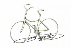 自行车工艺品摆件SU模型
