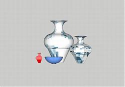陶瓷花瓶SU模型